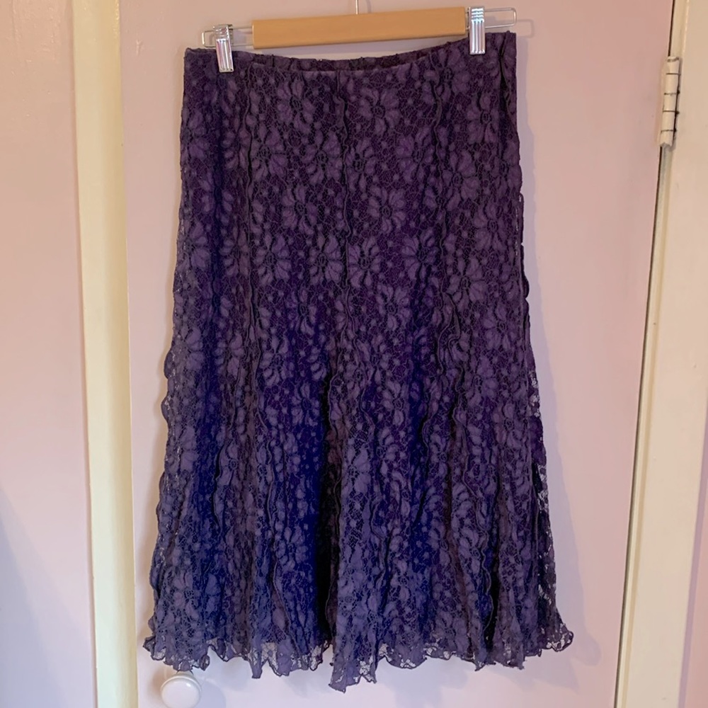 Vintage lace skirt
